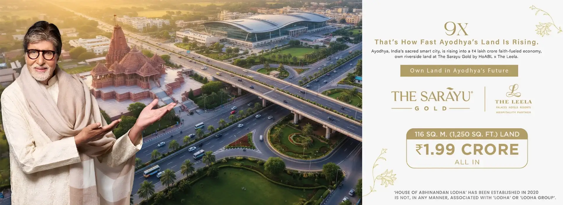 Sarayu Plots House Of Abhinandan Lodha Ayodhya