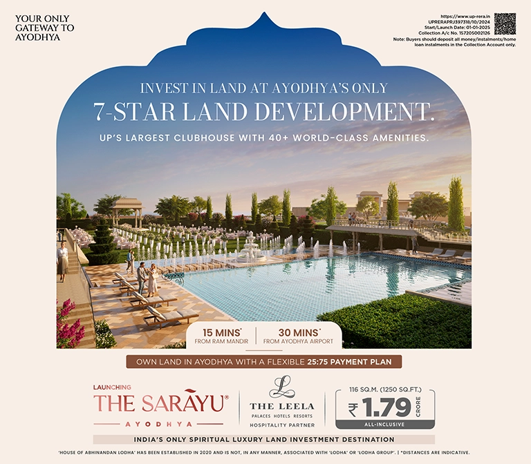 Sarayu Plots House Of Abhinandan Lodha Ayodhya