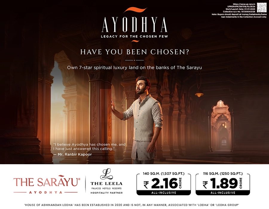 Sarayu Plots House Of Abhinandan Lodha Ayodhya
