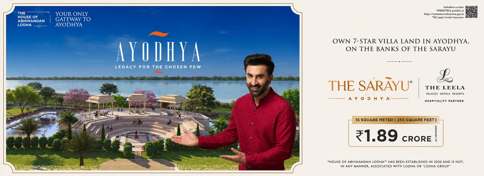 Sarayu Plots House Of Abhinandan Lodha Ayodhya